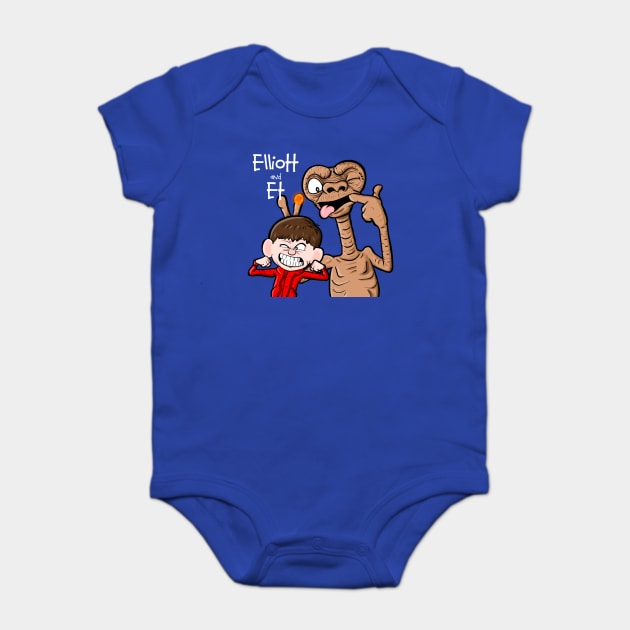 Elliott & Et Baby Bodysuit by MarianoSan